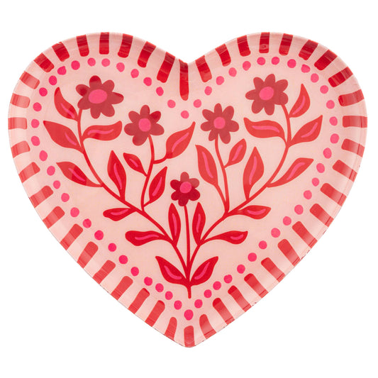 Small Heart Enamel Tray