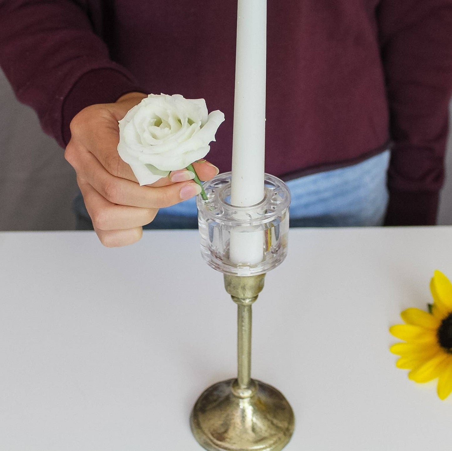 Candle Ring Vase Sets