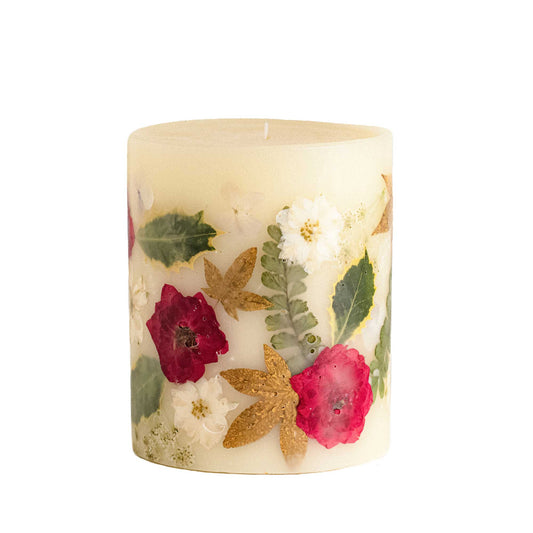 Winterberry Frost Small Round Botanical Candle