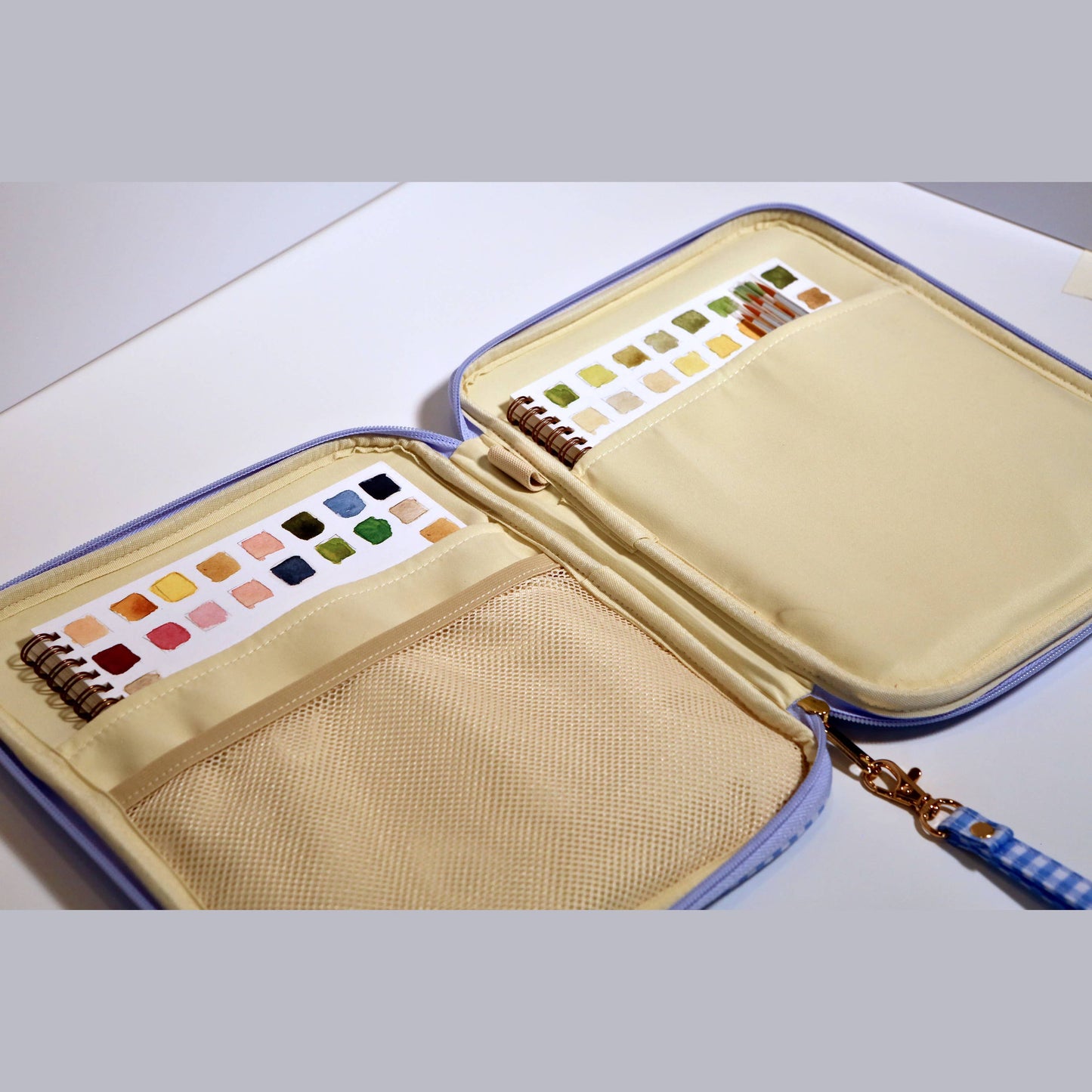Watercolor Clutch & Workbook Organizer