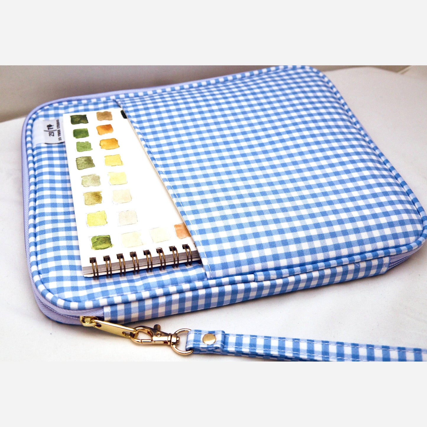 Watercolor Clutch & Workbook Organizer