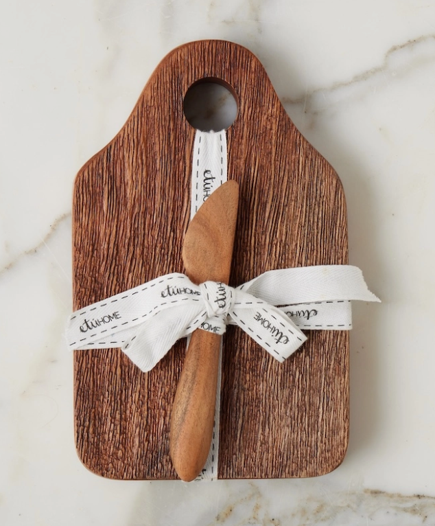 Dutch Cheese Board with Spreader