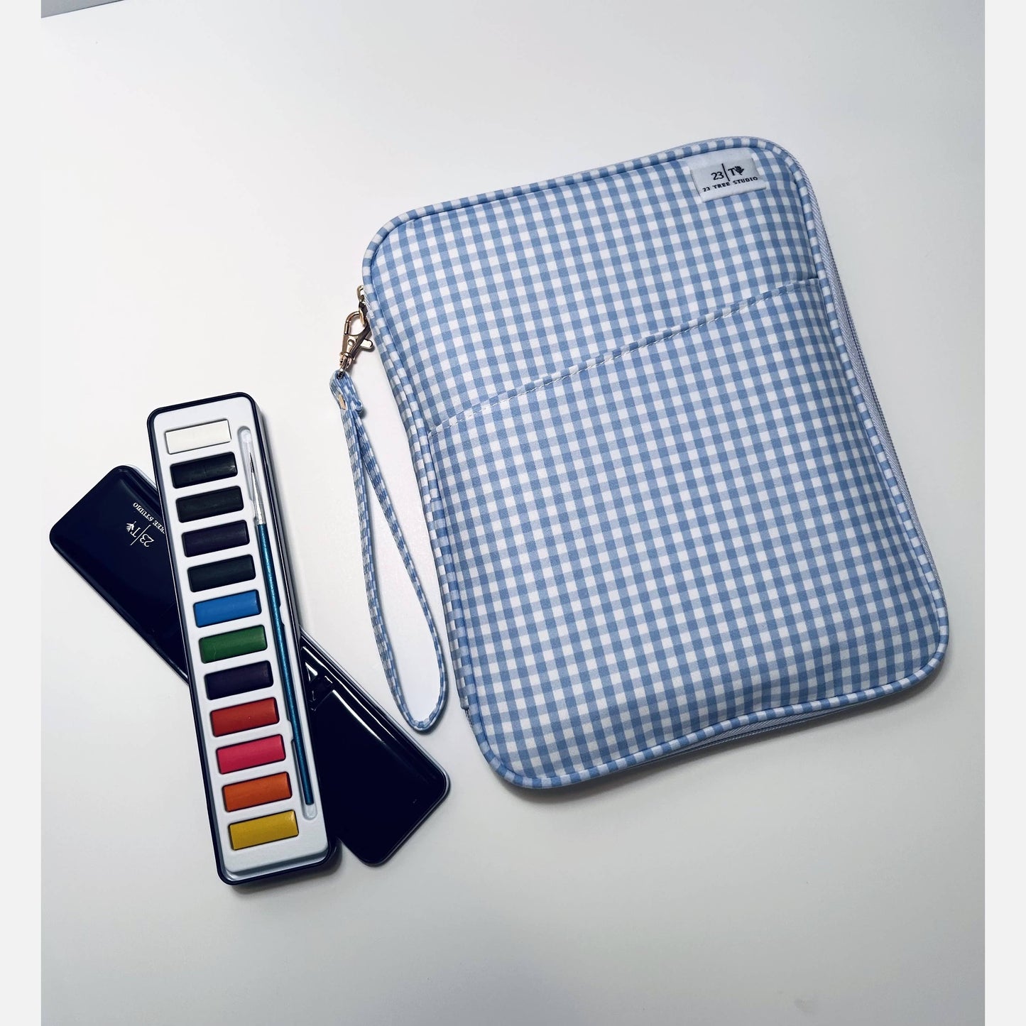 Watercolor Clutch & Workbook Organizer