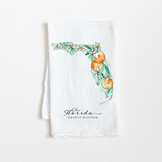 Florida Flour Sack Tea Towel