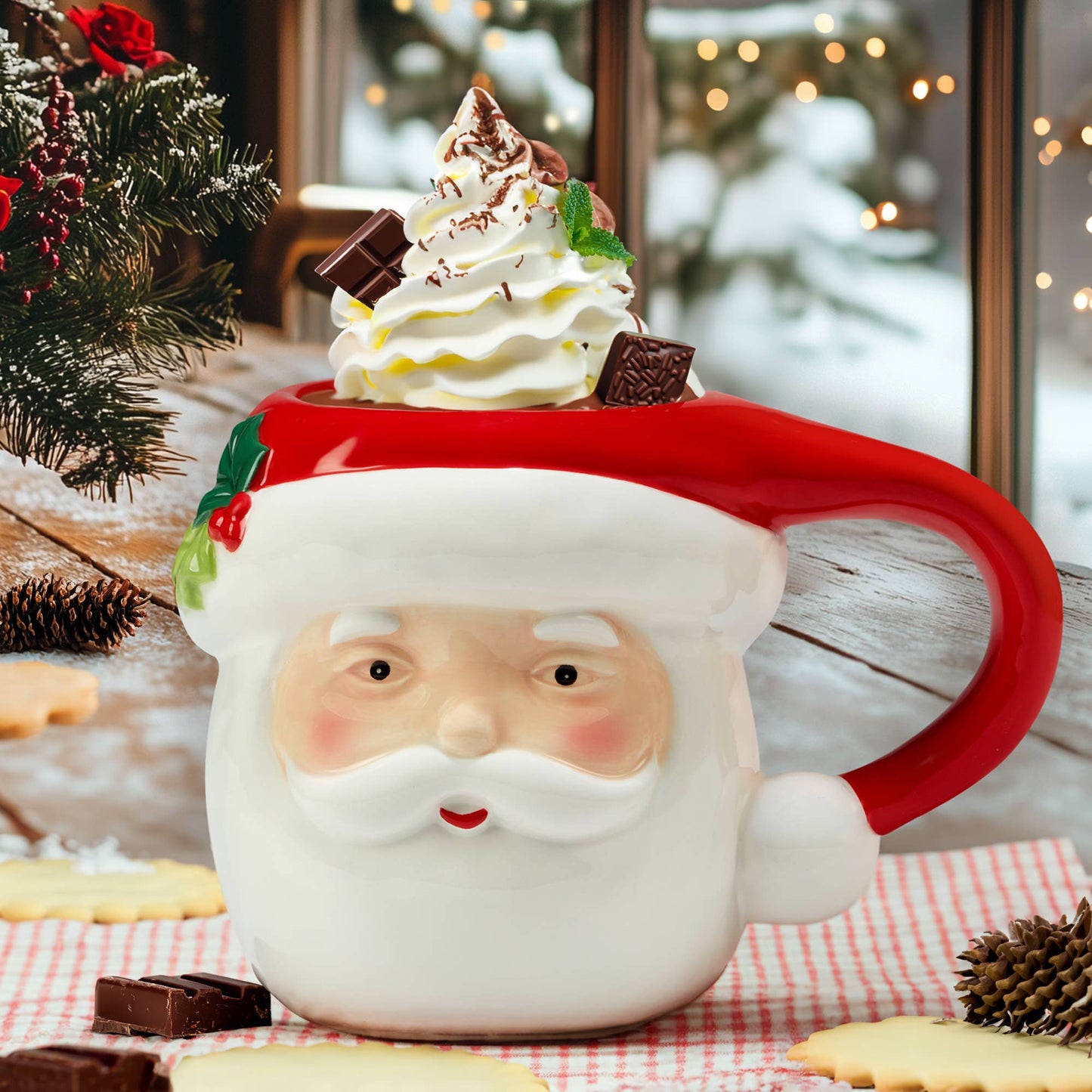 Christmas Santa Mug 20 oz.