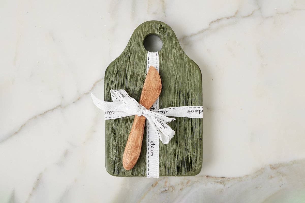 Dutch Cheese Board with Spreader