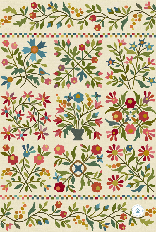 LB Kitchen Towel - Spring Bouquet