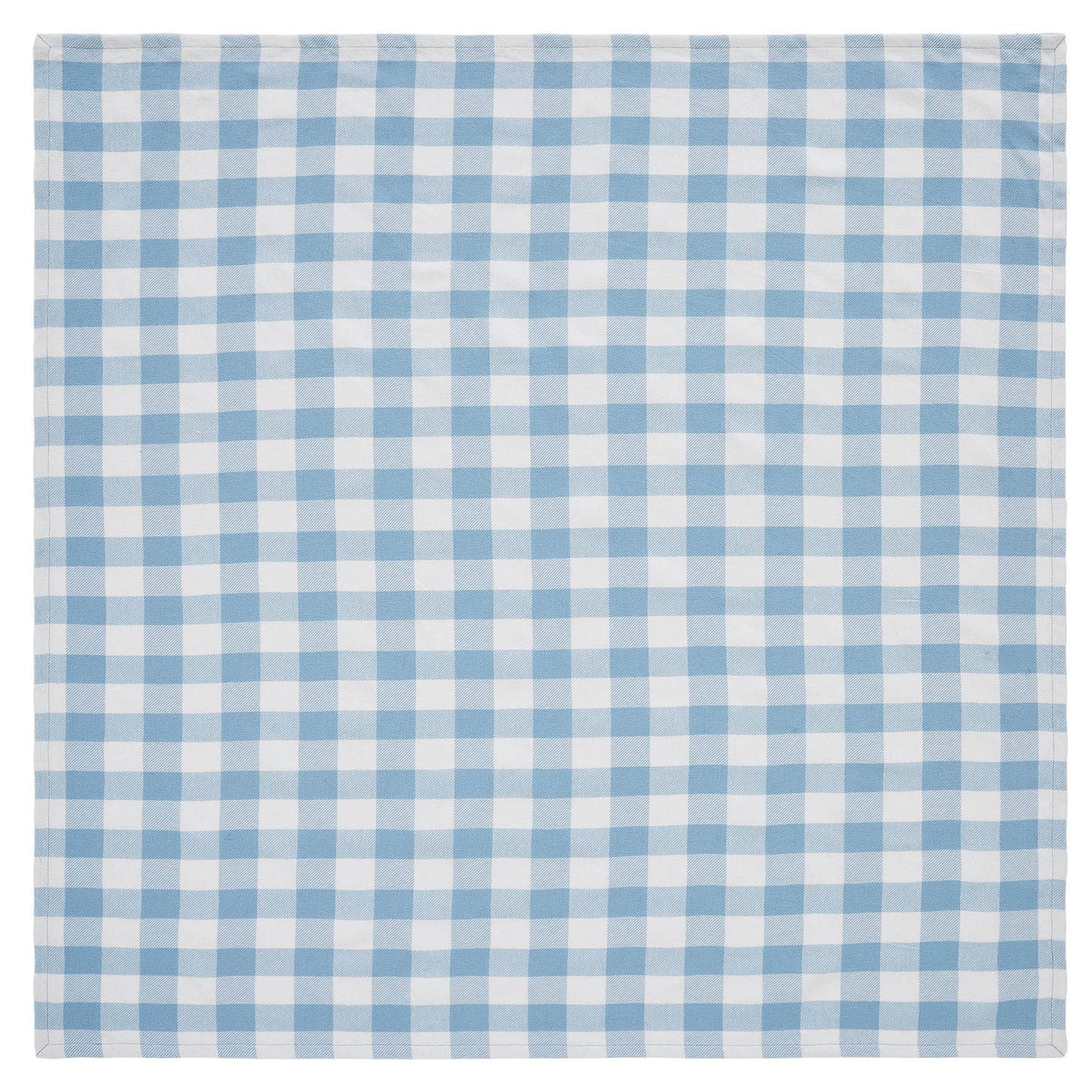 Annie Buffalo Check Blue Table Topper